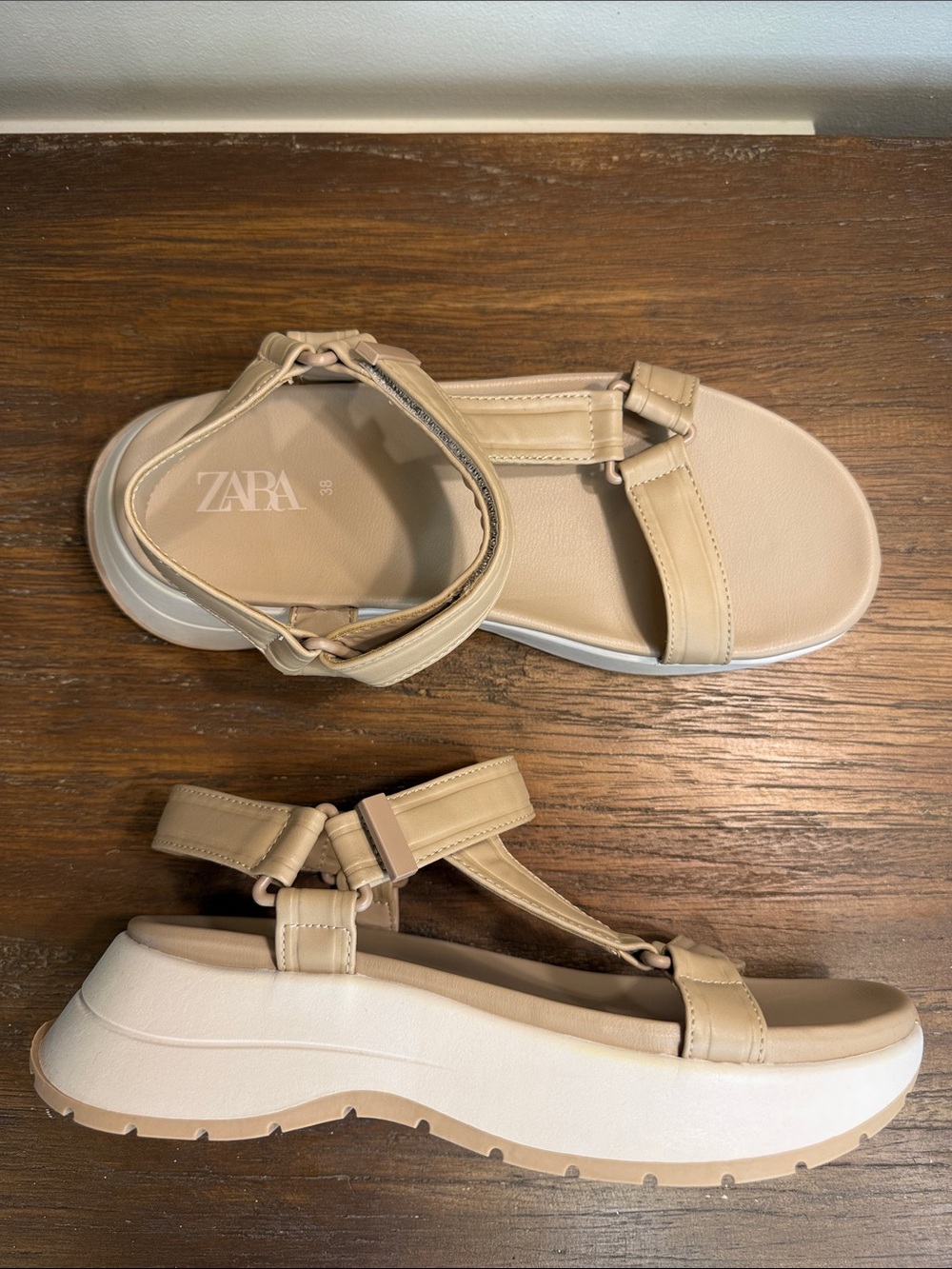 ZARA Sport Platform Sandal